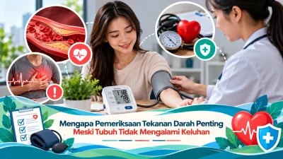 Mengapa Pemeriksaan Tekanan Darah Penting Meski Tubuh Tidak Mengalami Keluhan