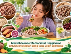 Memilih Sumber Karbohidrat Tinggi Serat untuk Menu Makan Siang yang Lebih Seimbang