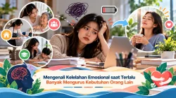 Mengenali Kelelahan Emosional saat Terlalu Banyak Mengurus Kebutuhan Orang Lain