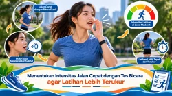 Menentukan Intensitas Jalan Cepat dengan Tes Bicara agar Latihan Lebih Terukur
