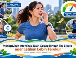 Menentukan Intensitas Jalan Cepat dengan Tes Bicara agar Latihan Lebih Terukur