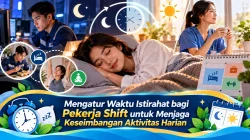 Mengatur Waktu Istirahat bagi Pekerja Shift untuk Menjaga Keseimbangan Aktivitas Harian