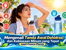 Mengenali Tanda Awal Dehidrasi dan Kebiasaan Minum yang Tepat saat Cuaca Panas