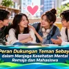 Peran Dukungan Teman Sebaya dalam Menjaga Kesehatan Mental Remaja dan Mahasiswa