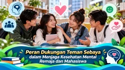 Peran Dukungan Teman Sebaya dalam Menjaga Kesehatan Mental Remaja dan Mahasiswa
