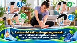Latihan Mobilitas Pergelangan Kaki untuk Mendukung Kelenturan dan Kenyamanan Gerak Harian