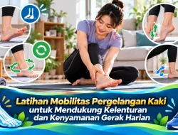 Latihan Mobilitas Pergelangan Kaki untuk Mendukung Kelenturan dan Kenyamanan Gerak Harian