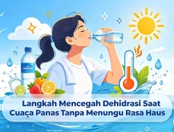 Langkah Mencegah Dehidrasi Saat Cuaca Panas Tanpa Menunggu Rasa Haus