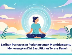 Latihan Pernapasan Perlahan untuk Membantu Menenangkan Diri Saat Pikiran Terasa Penuh