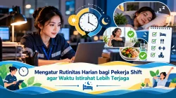 Mengatur Rutinitas Harian bagi Pekerja Shift agar Waktu Istirahat Lebih Terjaga