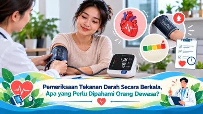 Pemeriksaan Tekanan Darah Secara Berkala, Apa yang Perlu Dipahami Orang Dewasa?