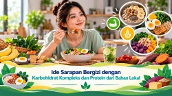 Ide Sarapan Bergizi dengan Karbohidrat Kompleks dan Protein dari Bahan Lokal