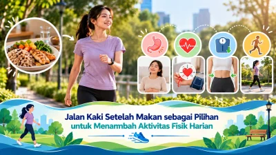 Jalan Kaki Setelah Makan sebagai Pilihan untuk Menambah Aktivitas Fisik Harian