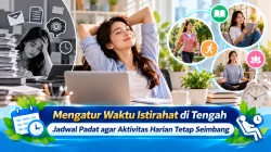 Mengatur Waktu Istirahat di Tengah Jadwal Padat agar Aktivitas Harian Tetap Seimbang