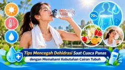 Tips Mencegah Dehidrasi Saat Cuaca Panas dengan Memahami Kebutuhan Cairan Tubuh