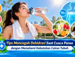 Tips Mencegah Dehidrasi Saat Cuaca Panas dengan Memahami Kebutuhan Cairan Tubuh