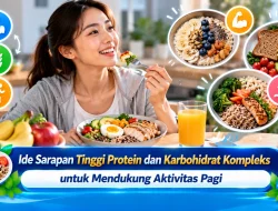 Ide Sarapan Tinggi Protein dan Karbohidrat Kompleks untuk Mendukung Aktivitas Pagi