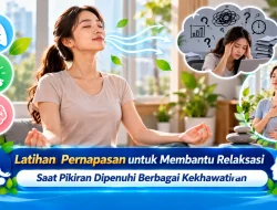 Latihan Pernapasan untuk Membantu Relaksasi Saat Pikiran Dipenuhi Berbagai Kekhawatiran