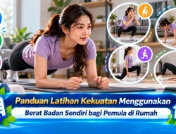 Panduan Latihan Kekuatan Menggunakan Berat Badan Sendiri bagi Pemula di Rumah