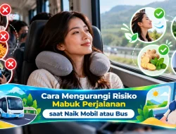 Cara Mengurangi Risiko Mabuk Perjalanan saat Naik Mobil atau Bus
