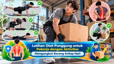 Latihan Otot Punggung untuk Pekerja dengan Aktivitas Mengangkat Barang Setiap Hari