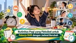 Rutinitas Pagi yang Fleksibel untuk Pekerja Shift dengan Jadwal Berubah