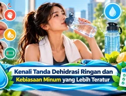 Kenali Tanda Dehidrasi Ringan dan Kebiasaan Minum yang Lebih Teratur
