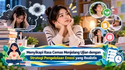 Menyikapi Rasa Cemas Menjelang Ujian dengan Strategi Pengelolaan Emosi yang Realistis