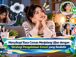 Menyikapi Rasa Cemas Menjelang Ujian dengan Strategi Pengelolaan Emosi yang Realistis