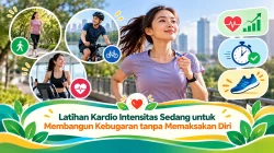 Latihan Kardio Intensitas Sedang untuk Membangun Kebugaran tanpa Memaksakan Diri