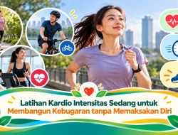 Latihan Kardio Intensitas Sedang untuk Membangun Kebugaran tanpa Memaksakan Diri