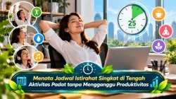 Menata Jadwal Istirahat Singkat di Tengah Aktivitas Padat tanpa Mengganggu Produktivitas