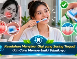 Kesalahan Menyikat Gigi yang Sering Terjadi dan Cara Memperbaiki Tekniknya