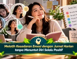 Melatih Kesadaran Emosi dengan Jurnal Harian tanpa Menuntut Diri Selalu Positif