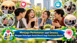 Menjaga Pertemanan saat Dewasa, Mengapa Dukungan Sosial Berarti bagi Kesehatan Mental