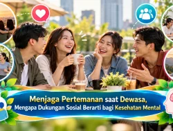 Menjaga Pertemanan saat Dewasa, Mengapa Dukungan Sosial Berarti bagi Kesehatan Mental