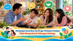 Membangun Komunikasi Asertif agar Perbedaan Pendapat Tidak Memperburuk Hubungan Keluarga