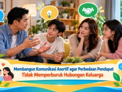 Membangun Komunikasi Asertif agar Perbedaan Pendapat Tidak Memperburuk Hubungan Keluarga