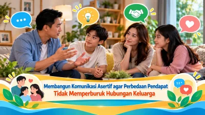Membangun Komunikasi Asertif agar Perbedaan Pendapat Tidak Memperburuk Hubungan Keluarga