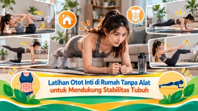 Latihan Otot Inti di Rumah Tanpa Alat untuk Mendukung Stabilitas Tubuh