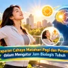 Paparan Cahaya Matahari Pagi dan Perannya dalam Mengatur Jam Biologis Tubuh