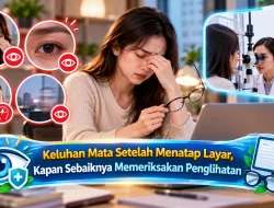 Keluhan Mata Setelah Menatap Layar, Kapan Sebaiknya Memeriksakan Penglihatan