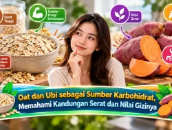 Oat dan Ubi sebagai Sumber Karbohidrat, Memahami Kandungan Serat dan Nilai Gizinya