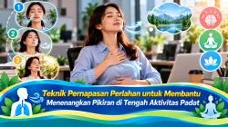 Teknik Pernapasan Perlahan untuk Membantu Menenangkan Pikiran di Tengah Aktivitas Padat