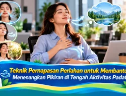 Teknik Pernapasan Perlahan untuk Membantu Menenangkan Pikiran di Tengah Aktivitas Padat