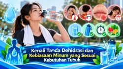 Kenali Tanda Dehidrasi dan Kebiasaan Minum yang Sesuai Kebutuhan Tubuh