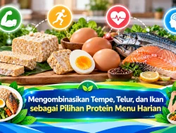 Mengombinasikan Tempe, Telur, dan Ikan sebagai Pilihan Protein Menu Harian