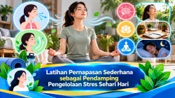 Latihan Pernapasan Sederhana sebagai Pendamping Pengelolaan Stres Sehari Hari