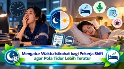Mengatur Waktu Istirahat bagi Pekerja Shift agar Pola Tidur Lebih Teratur