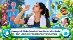 Mengenali Risiko Dehidrasi Saat Beraktivitas Padat dan Langkah Pencegahan yang Aman